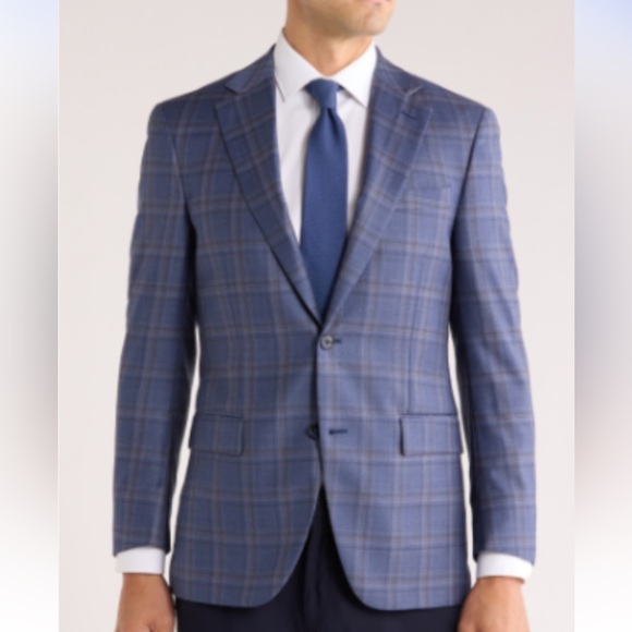 Peter Millar Other - Peter Millar Men's Navy Plaid Blazer
